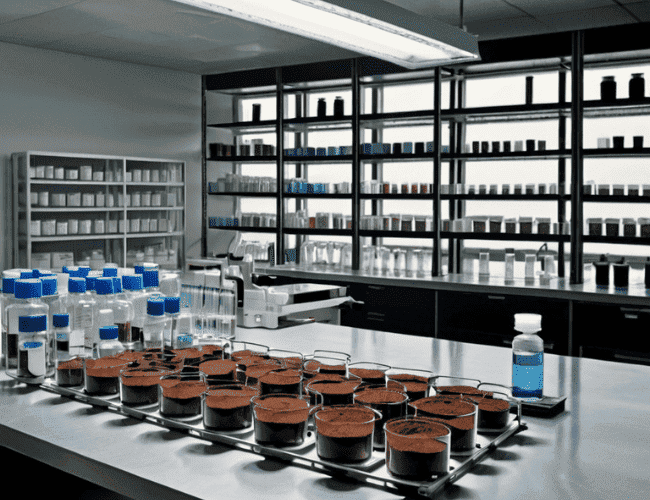 soil testing lab